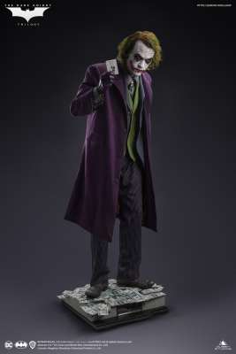 QUEEN STUDIOS - Dc Comics - The Dark Knight - The Joker 1:1 Scale Statue