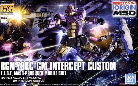 BANDAI - Gunpla - HG Origin - RGM-79KC GM Interceptor Custom 1/144