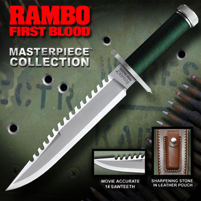 HOLLYWOOD COLLECTIBLES GROUP - Rambo - Sylvester Stallone - Replica 1:1