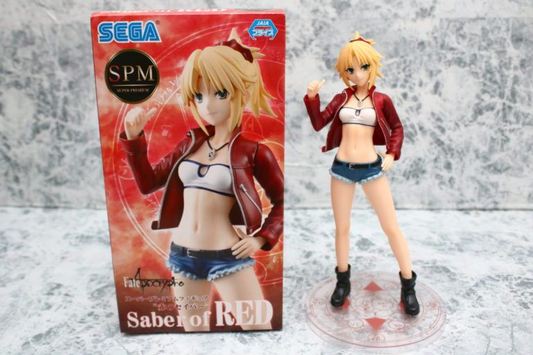 SEGA - Fate - Apocrypha SPM Figure Red Saber Pvc Statue