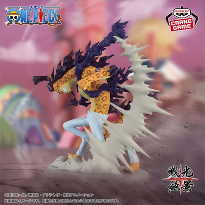 BANPRESTO - Rob Lucci Spectacular Neko Neko no Mi Leopard Spectacular Battle Scenery