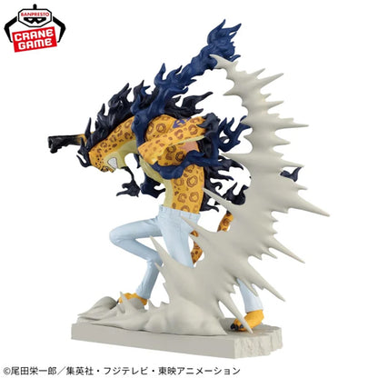 BANPRESTO - Rob Lucci Spectacular Neko Neko no Mi Leopard Spectacular Battle Scenery