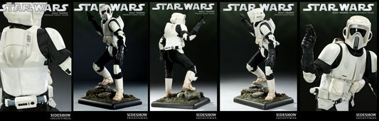 SIDESHOW - STAR WARS - Scout Trooper - Premium Format Figure 1/4