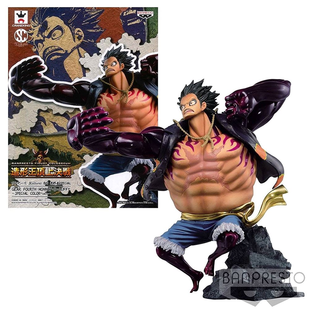 BANPRESTO - One Piece Sculture Luffy Gear 4th Pvc Statue