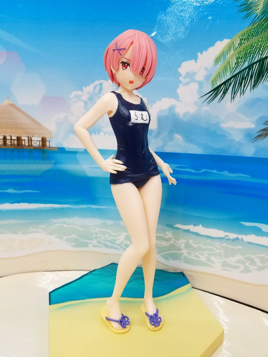 SEGA - Re:Zero - PM Figure Ram for You in the Summer Days Pvc Statue