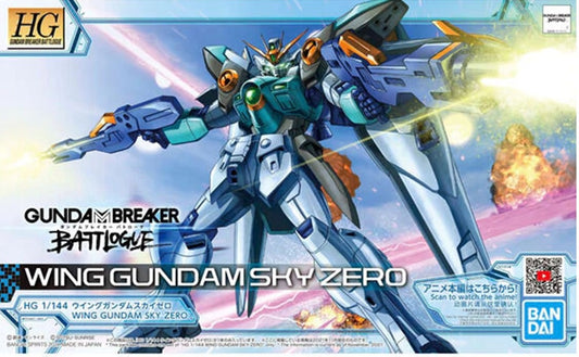 BANDAI MODEL KIT - Gunpla - HG Breaker Battlogue - Wing Gundam Sky Zero #09 1/144