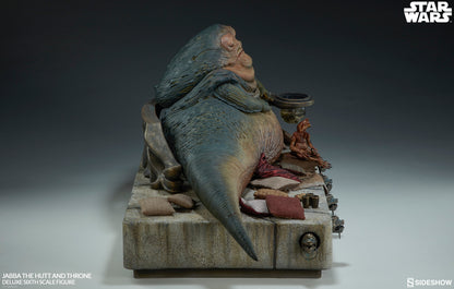 SIDESHOW - Star Wars - 12 inch Action Doll - Jabba and Thrones DeLuxe