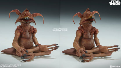 SIDESHOW - Star Wars - 12 inch Action Doll - Jabba and Thrones DeLuxe