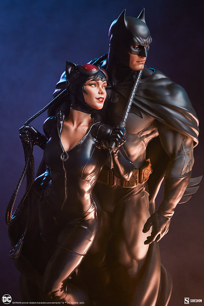 SIDESHOW - Dc Comics - Batman and Catwoman Diorama SS200618