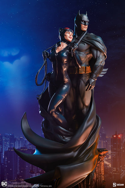 SIDESHOW - Dc Comics - Batman and Catwoman Diorama SS200618