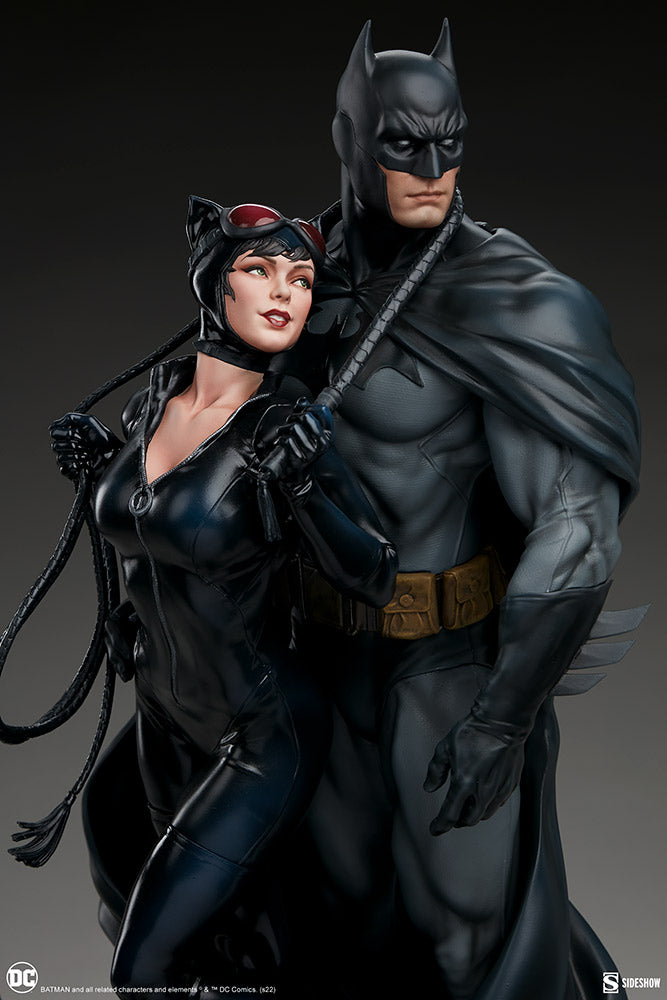 SIDESHOW - Dc Comics - Batman and Catwoman Diorama SS200618