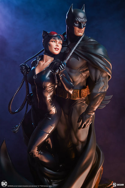 SIDESHOW - Dc Comics - Batman and Catwoman Diorama SS200618