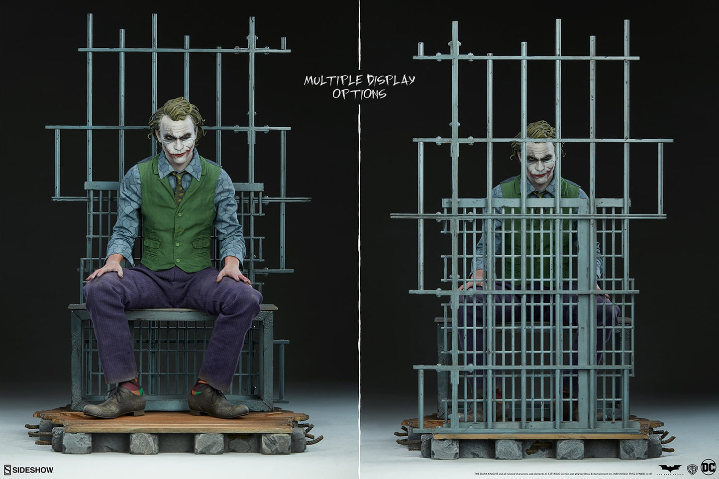 SIDESHOW - Dc Comics - Batman The Dark Knight - The Joker - 1:4 Premium Format SS300717