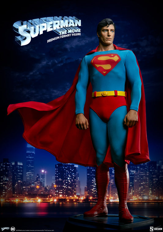 SIDESHOW  - DC Comics: Superman 1978 Movie - Premium 1:4 Scale Statue