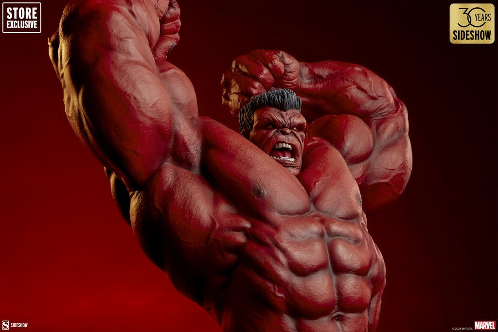 SIDESHOW - Marvel - Red Hulk Thunderbolt Ross Premium Format 1:4 Statue Store EXCLUSIVE SS3008663