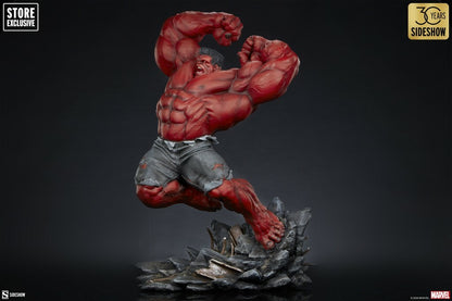 SIDESHOW - Marvel - Red Hulk Thunderbolt Ross Premium Format 1:4 Statue Store EXCLUSIVE SS3008663