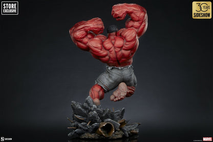 SIDESHOW - Marvel - Red Hulk Thunderbolt Ross Premium Format 1:4 Statue Store EXCLUSIVE SS3008663