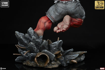 SIDESHOW - Marvel - Red Hulk Thunderbolt Ross Premium Format 1:4 Statue Store EXCLUSIVE SS3008663