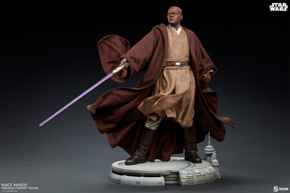 SIDESHOW - Star Wars: Revenge of the Sith - Mace Windu Premium 1:4 Scale Statue