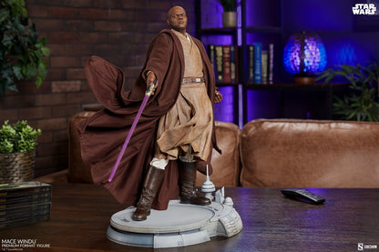 SIDESHOW - Star Wars: Revenge of the Sith - Mace Windu Premium 1:4 Scale Statue