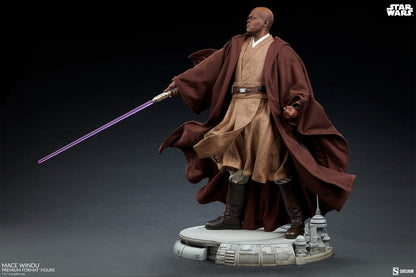 SIDESHOW - Star Wars: Revenge of the Sith - Mace Windu Premium 1:4 Scale Statue