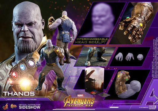 HOT TOYS - Marvel - Avengers Infinity War - Thanos - Movie Masterpiece 1:6 Action Doll