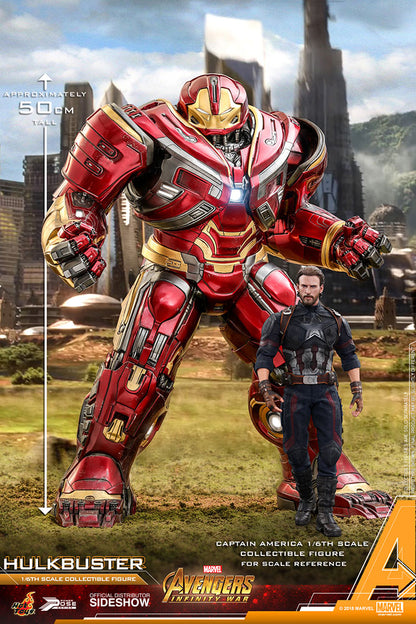 HOT TOYS - Marvel - Avengers Infinity War - Hulkbuster - Power Pose Series 1:6 Action Doll