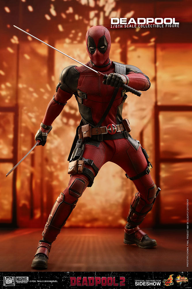 HOT TOYS - Marvel - Deadpool 2 - Deadpool - Movie Masterpiece 1:6 Action Doll