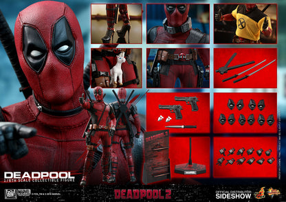 HOT TOYS - Marvel - Deadpool 2 - Deadpool - Movie Masterpiece 1:6 Action Doll