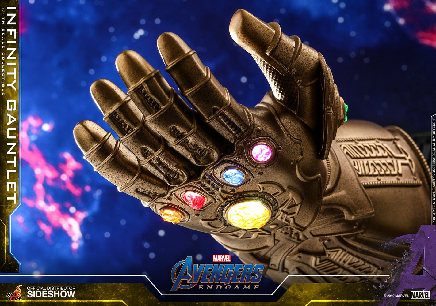 HOT TOYS - Marvel - Avengers Endgame - Infinity Gauntlet 1:4 Scale Replica