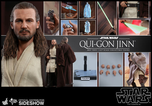 HOT TOYS - Star Wars - Episode I The Phantom Menace - Qui-Gon Jinn (Special Edition) - DX Series 1:6 Action Doll