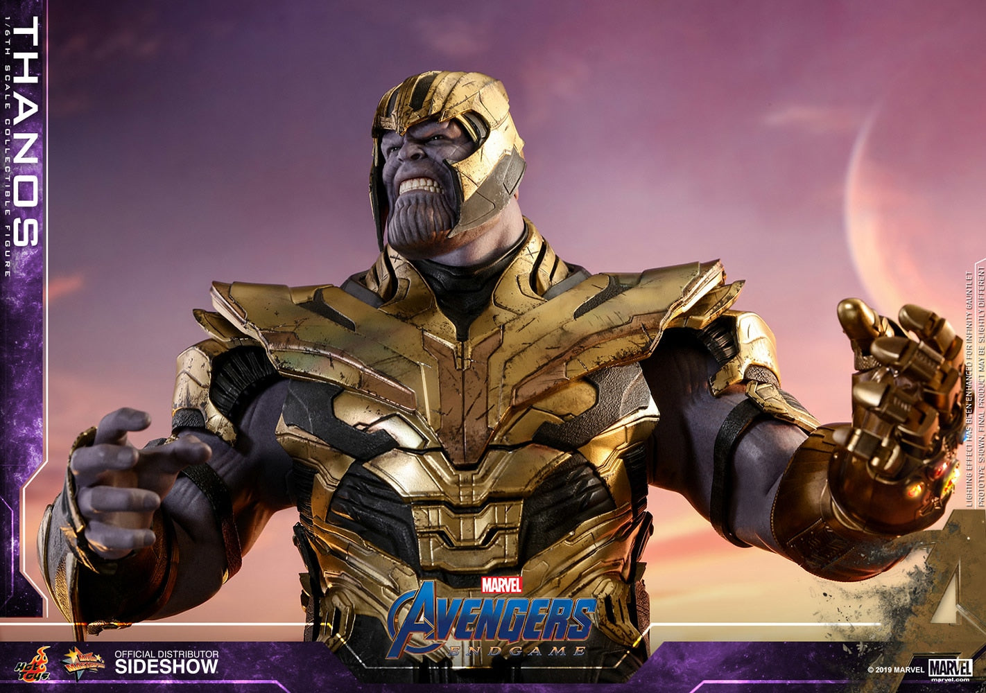 HOT TOYS - Marvel - Avengers Endgame - Thanos - Movie Masterpiece 1:6 Action Doll MMS529