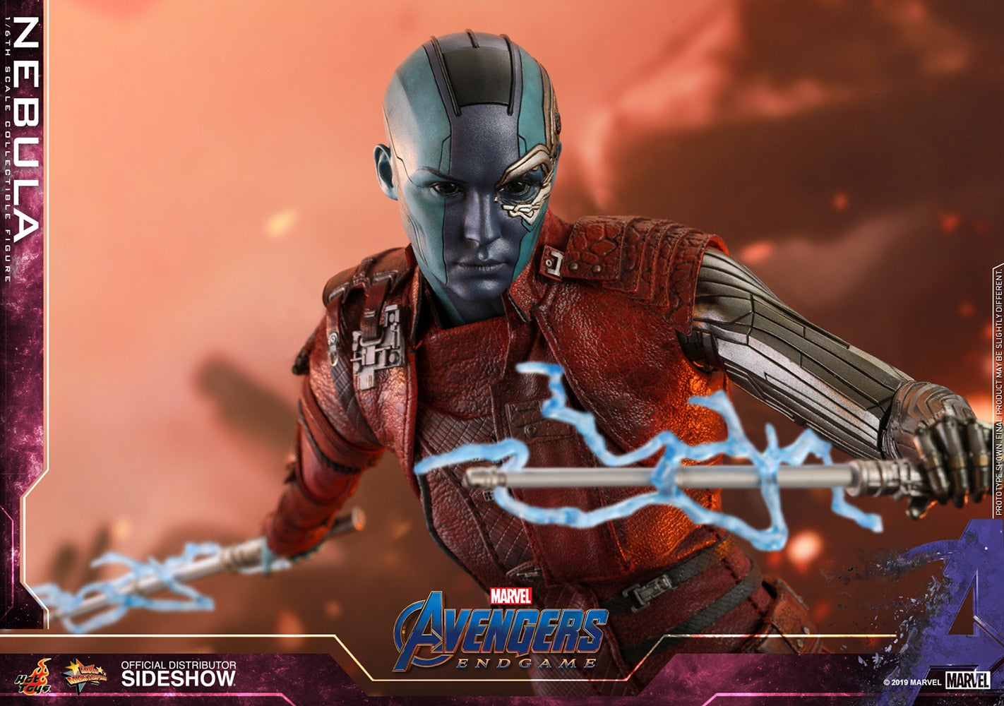 HOT TOYS - Marvel - Avengers Endgame - Nebula - Movie Masterpiece 1:6 Action Doll MMS534