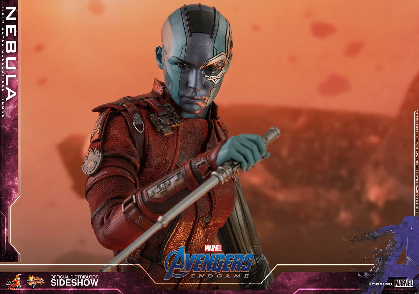 HOT TOYS - Marvel - Avengers Endgame - Nebula - Movie Masterpiece 1:6 Action Doll MMS534