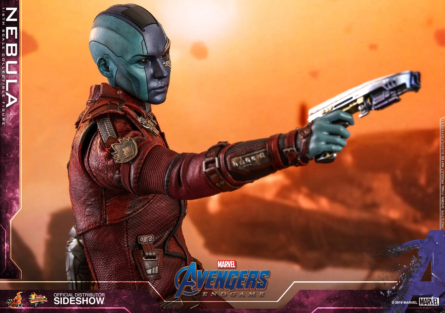 HOT TOYS - Marvel - Avengers Endgame - Nebula - Movie Masterpiece 1:6 Action Doll MMS534