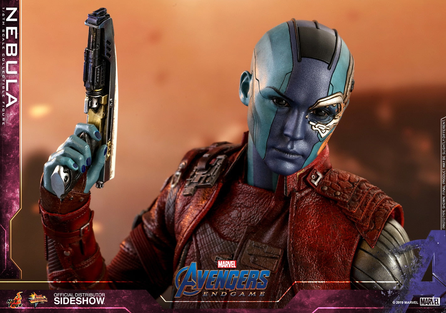 HOT TOYS - Marvel - Avengers Endgame - Nebula - Movie Masterpiece 1:6 Action Doll MMS534