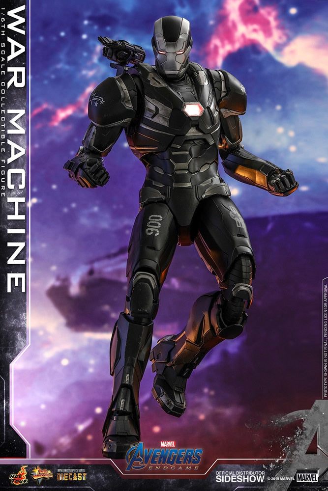 HOT TOYS - Marvel - Avengers Endgame - War Machine - Die Cast Movie Masterpiece 1:6 Action Doll MMS530 - D31