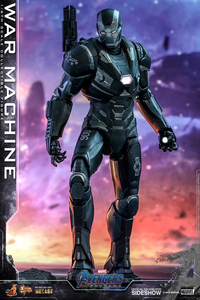 HOT TOYS - Marvel - Avengers Endgame - War Machine - Die Cast Movie Masterpiece 1:6 Action Doll MMS530 - D31