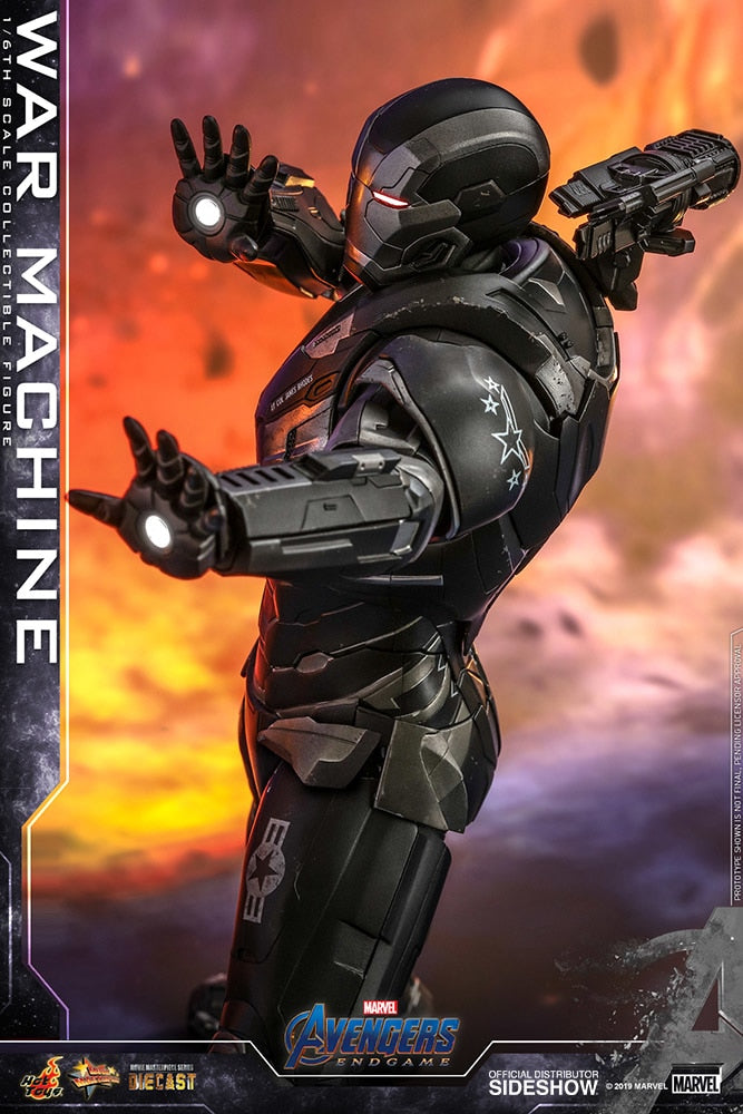 HOT TOYS - Marvel - Avengers Endgame - War Machine - Die Cast Movie Masterpiece 1:6 Action Doll MMS530 - D31