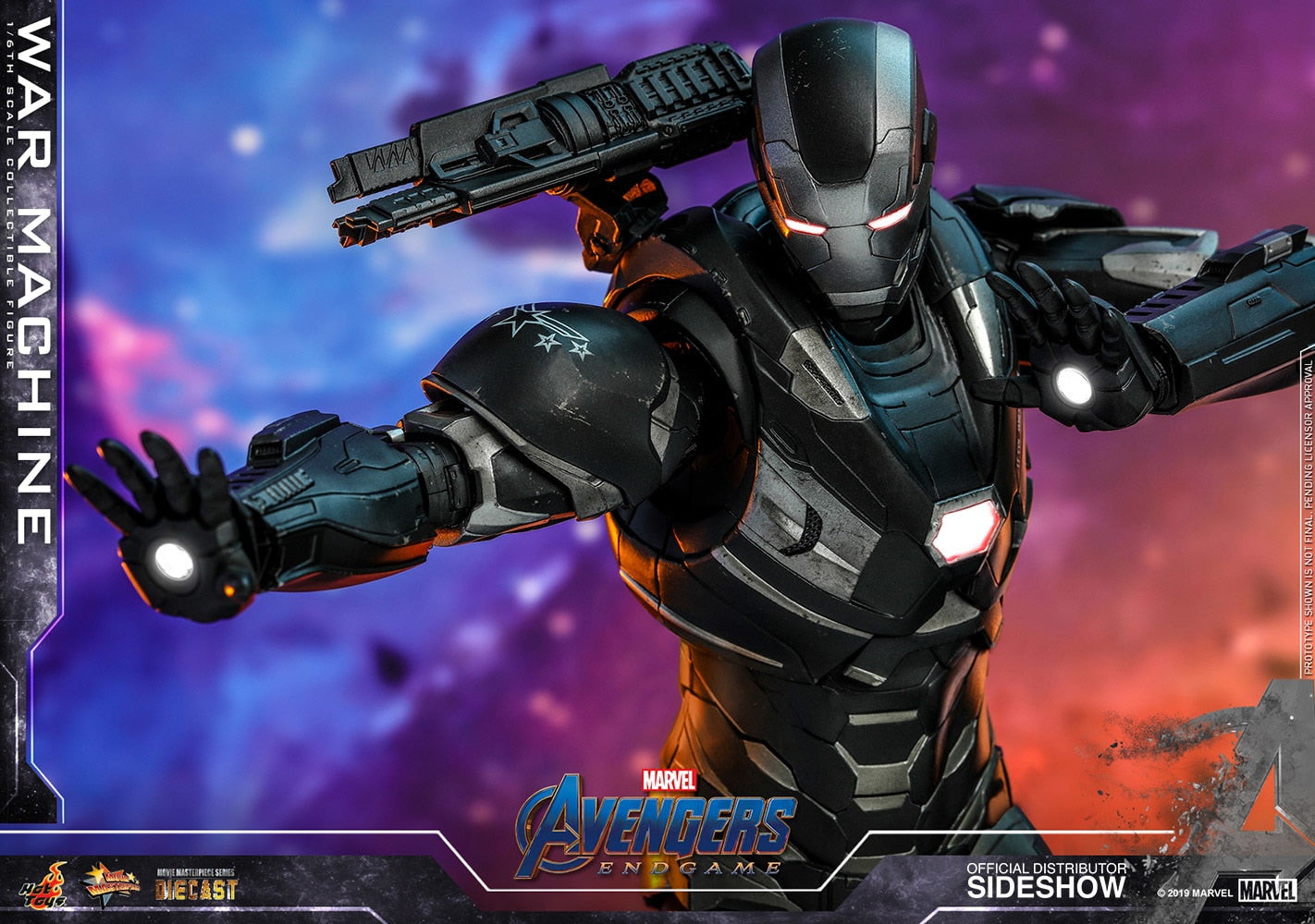 HOT TOYS - Marvel - Avengers Endgame - War Machine - Die Cast Movie Masterpiece 1:6 Action Doll MMS530 - D31