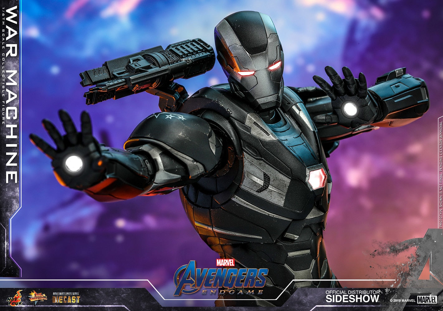 HOT TOYS - Marvel - Avengers Endgame - War Machine - Die Cast Movie Masterpiece 1:6 Action Doll MMS530 - D31