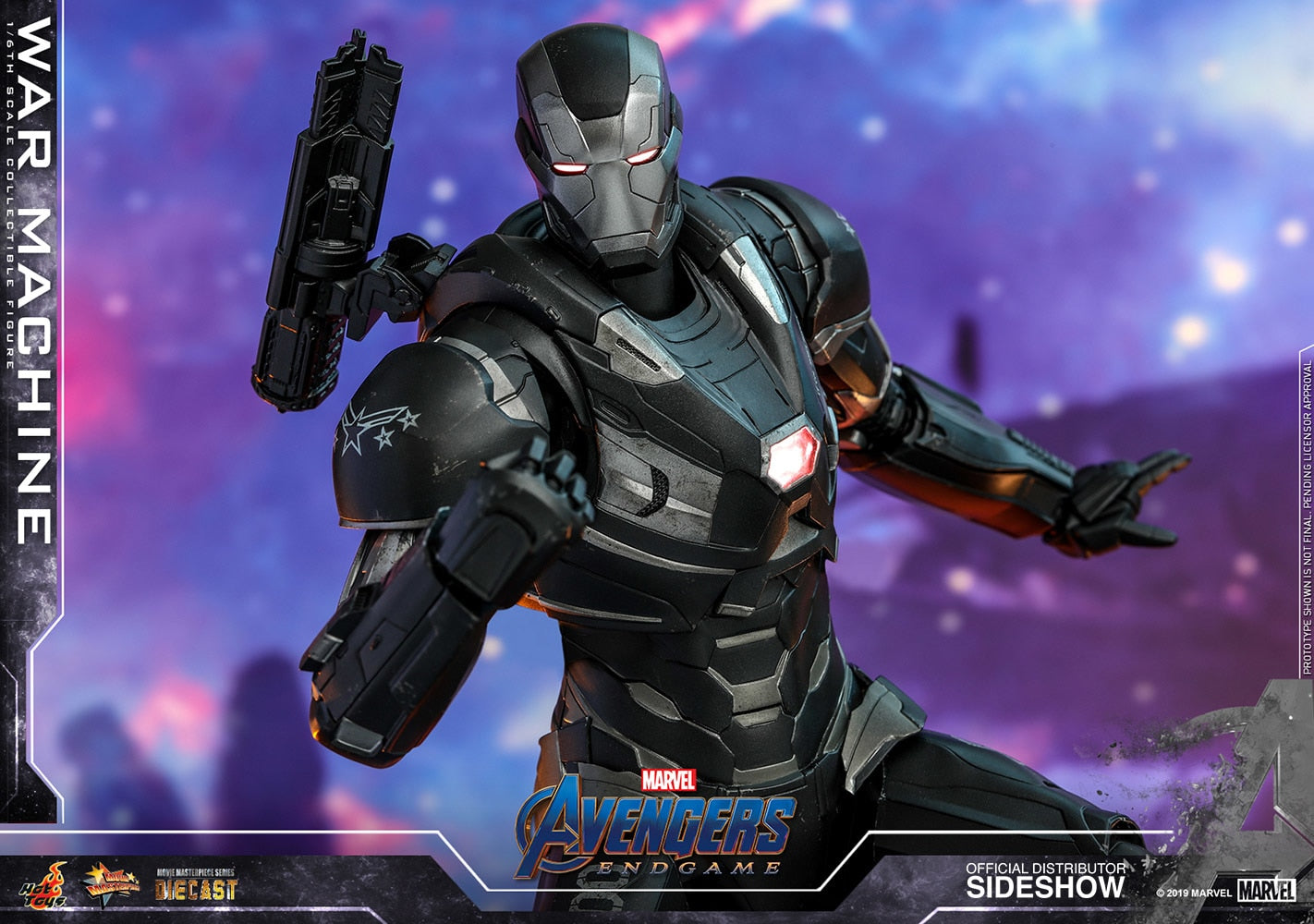 HOT TOYS - Marvel - Avengers Endgame - War Machine - Die Cast Movie Masterpiece 1:6 Action Doll MMS530 - D31