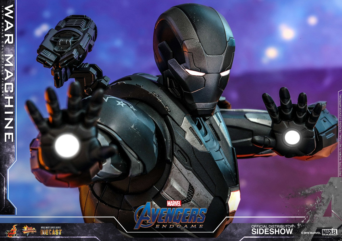 HOT TOYS - Marvel - Avengers Endgame - War Machine - Die Cast Movie Masterpiece 1:6 Action Doll MMS530 - D31