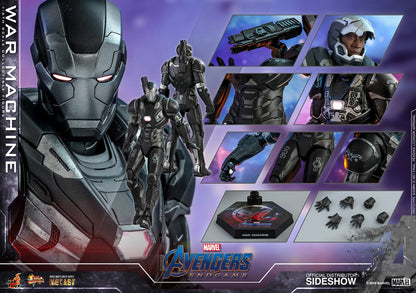 HOT TOYS - Marvel - Avengers Endgame - War Machine - Die Cast Movie Masterpiece 1:6 Action Doll MMS530 - D31