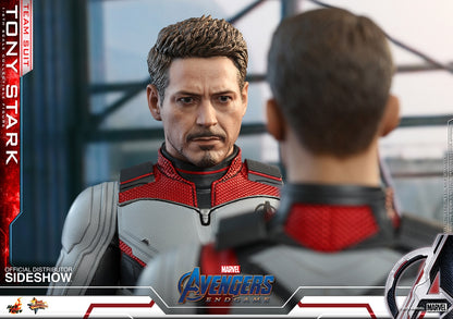 HOT TOYS - Marvel - Avengers Endgame - Team Suit Tony Stark - Movie Masterpiece 1:6 Action Doll MMS537