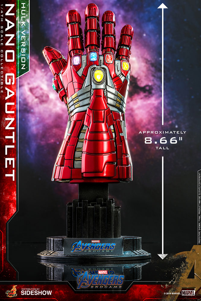 HOT TOYS - Marvel - Avengers Endgame - Hulk Ver Nano Gauntlet 1:4 Scale Replica ACS009