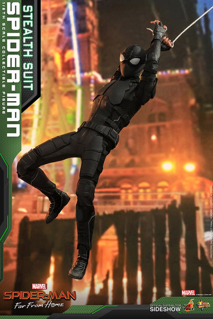 HOT TOYS - Marvel - Spider-Man Far from Home - Stealth Suit Spider-Man - 1:6 Action Doll MMS540