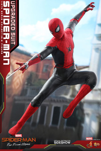 HOT TOYS - Marvel - Spider-Man Far from Home - Upgraded Suit Spider-Man 1:6 Action Doll MMS542