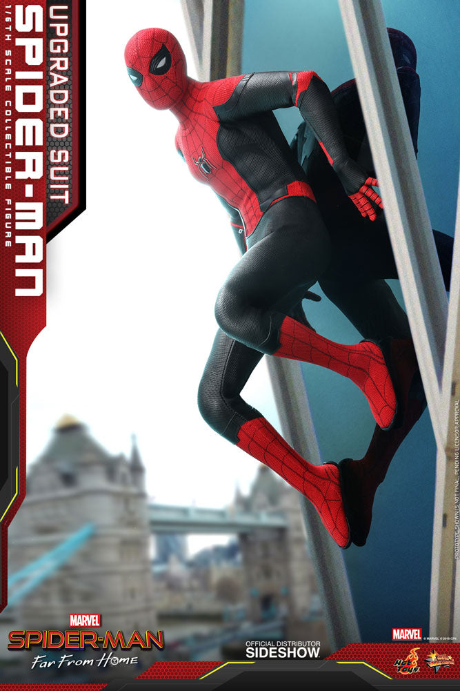 HOT TOYS - Marvel - Spider-Man Far from Home - Upgraded Suit Spider-Man 1:6 Action Doll MMS542