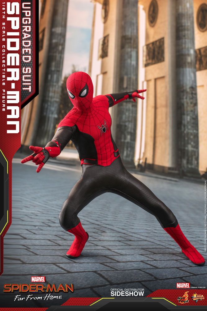 HOT TOYS - Marvel - Spider-Man Far from Home - Upgraded Suit Spider-Man 1:6 Action Doll MMS542